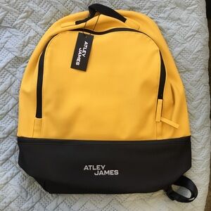 ATLEY JAMES BACKPACK The Bradshaw Collection water resistant NWT